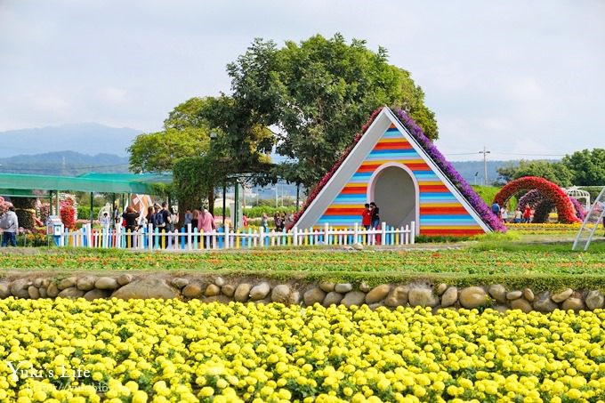 台中景點【中社觀光花市】歐式花海庭園全年可賞花×台中親子烤肉好去處！ - yuki.tw