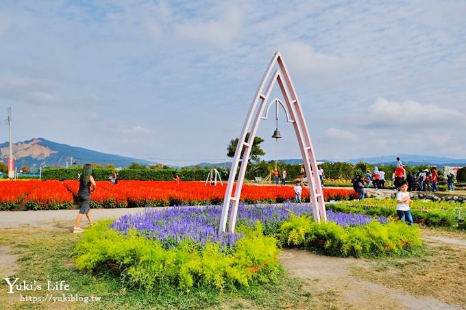 台中景點【中社觀光花市】歐式花海庭園全年可賞花×台中親子烤肉好去處！ - yuki.tw