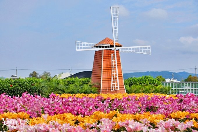 台中景點【中社觀光花市】歐式花海庭園全年可賞花×台中親子烤肉好去處！ - yuki.tw