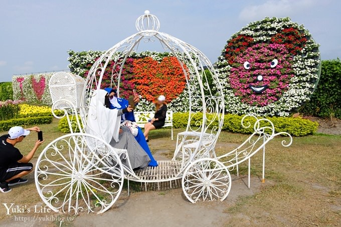 台中景點【中社觀光花市】歐式花海庭園全年可賞花×台中親子烤肉好去處！ - yuki.tw