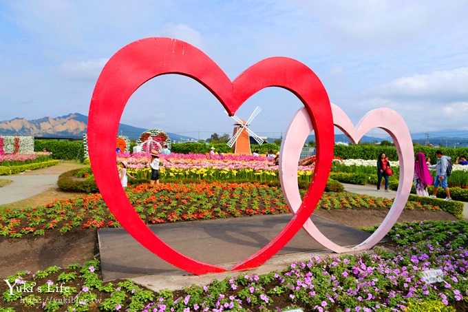 台中景點【中社觀光花市】歐式花海庭園全年可賞花×台中親子烤肉好去處！ - yuki.tw