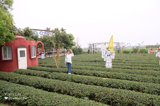 南投名間景點【茶二指故事館】茶園間大人喝茶小孩玩沙池×南投親子一日遊景點×桃太郎村順遊景點 - yuki.tw