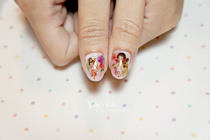 [光療美甲]板橋‧花季美甲Queeny Nail ~ 性感女神瑪麗蓮夢露與小天使❤ - yuki.tw