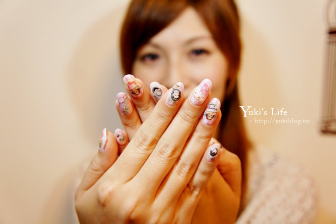 [光療美甲]板橋‧花季美甲Queeny Nail ~ 性感女神瑪麗蓮夢露與小天使❤ - yuki.tw