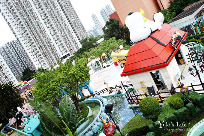 [香港]＊沙田站‧Snoopy's World 史努比開心世界 «亞洲唯一SNOOPY主題公園‧免費入園» - yuki.tw