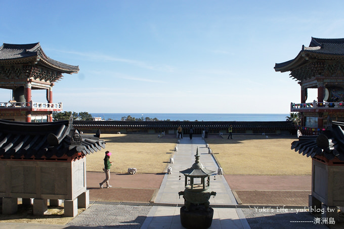 8676059147_866c15b85a_o 韓國濟洲島旅行【藥泉寺】濟洲最大的寺廟.天海一線真美!