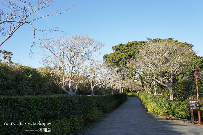 韓國濟洲島旅行【天地淵瀑布】(仙臨橋、五福泉、天帝樓)‧走過仙女橋.祈願五種福份 - yuki.tw