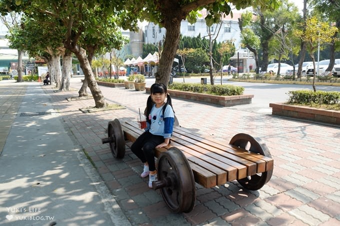 彰化免費親子景點【溪湖糖廠鐵道文化園區】吃冰坐火車餵魚趣×大草皮沙坑野餐好去處 - yuki.tw