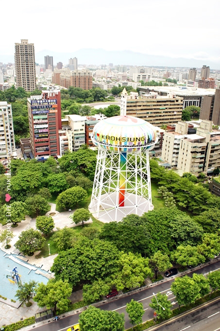 高雄旅遊┃繽紛的candy色彩‧自來水公園水塔新地標 & 陳Q古早黑砂糖挫冰(旗艦店) - yuki.tw