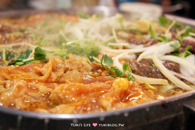 台北美食┃火樹銀花韓式涮烤(烤肉+火鍋吃到飽)‧肉和湯汁在鍋裡滾動好誘人❤ - yuki.tw