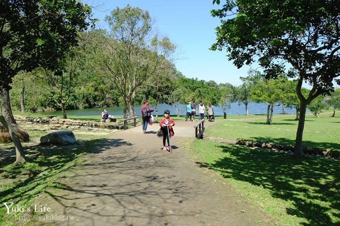 桃園景點【三坑自然生態公園】免費玩水大草坪×野餐親子景點！ - yuki.tw