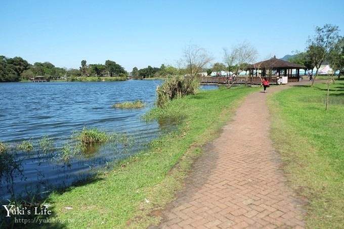 桃園景點【三坑自然生態公園】免費玩水大草坪×野餐親子景點！ - yuki.tw