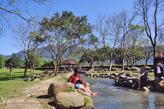 桃園景點【三坑自然生態公園】免費玩水大草坪×野餐親子景點！ - yuki.tw