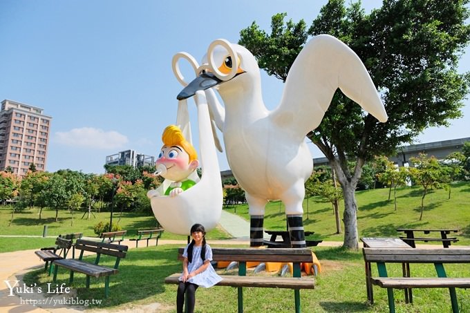 桃園捷運景點【青塘園生態公園】藝術景觀大草皮野餐好去處！(體育園區站) - yuki.tw