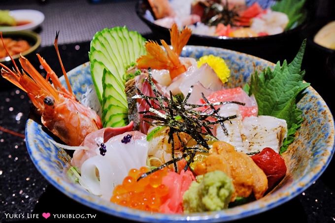 台北【鼎膾一品涮涮鍋(信義店)】限定超級無敵海景生魚丼、打卡$388、真材實料的大海味~信義安和站 - yuki.tw