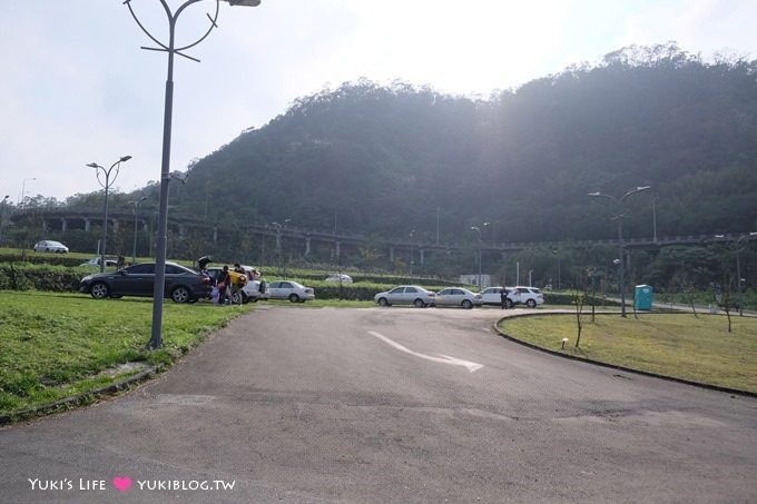 台北南港景點【山水綠生態公園】野餐玩沙溜滑梯親子場地推薦、富教育意義接近大自然 - yuki.tw