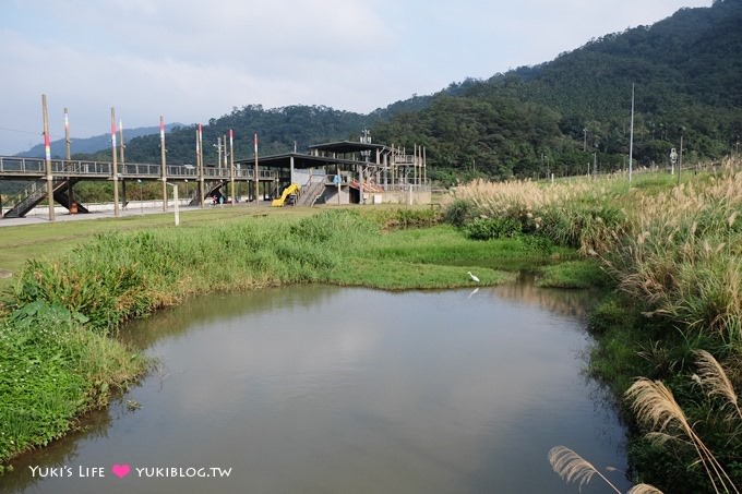 台北南港景點【山水綠生態公園】野餐玩沙溜滑梯親子場地推薦、富教育意義接近大自然 - yuki.tw