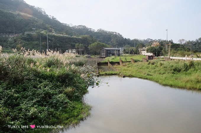 台北南港景點【山水綠生態公園】野餐玩沙溜滑梯親子場地推薦、富教育意義接近大自然 - yuki.tw