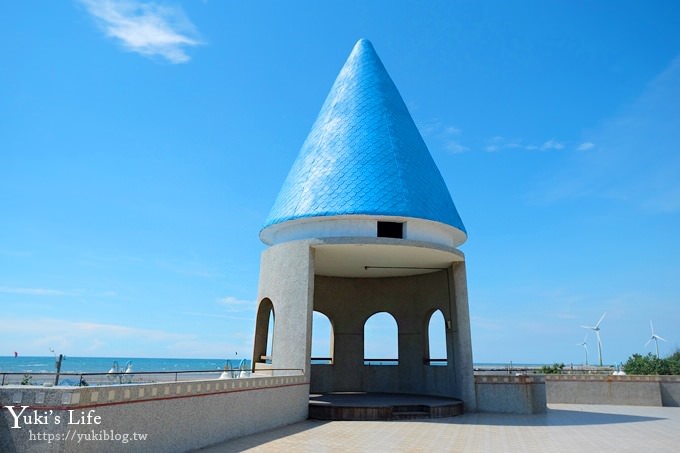 台中景點【大安濱海旅客服務中心】免費玩水游泳池！沙灘戲水親子好去處！ - yuki.tw