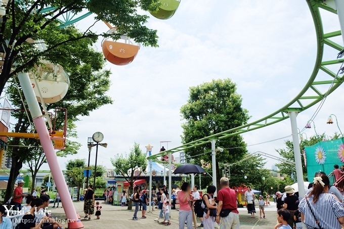 東京親子景點【荒川遊園地】親子同遊高CP值遊樂園!餵動物、釣魚、玩水去！ - yuki.tw