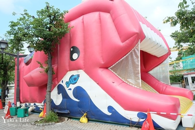 東京親子景點【荒川遊園地】親子同遊高CP值遊樂園!餵動物、釣魚、玩水去！ - yuki.tw