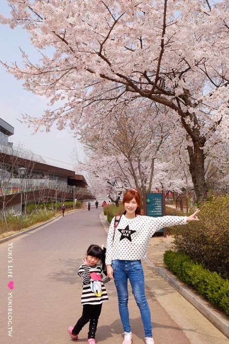 韓國首爾賞櫻景點【兒童大公園】動物園+賞花+遊樂園+野餐~多合一親子遊約會好去處 @兒童大公園站 - yuki.tw