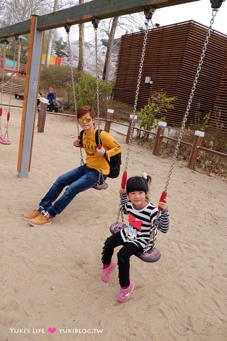 韓國首爾賞櫻景點【兒童大公園】動物園+賞花+遊樂園+野餐~多合一親子遊約會好去處 @兒童大公園站 - yuki.tw