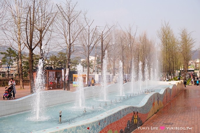 韓國首爾賞櫻景點【兒童大公園】動物園+賞花+遊樂園+野餐~多合一親子遊約會好去處 @兒童大公園站 - yuki.tw