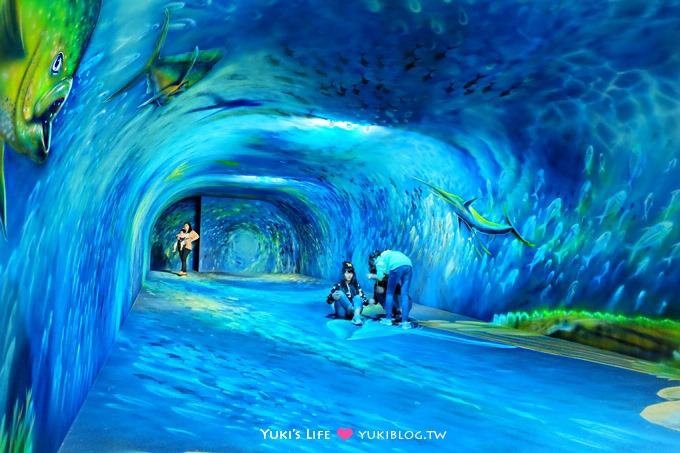 宜蘭新景點【祝大漁物產文創館】360度3D魚龍捲立體海洋隧道+阿帕契彩繪親子遊@南方澳 - yuki.tw