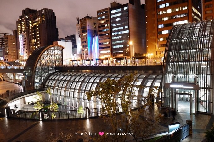 台北信義線之旅【大安森林公園●新兒童遊戲場】夜景超美捷運站 @大安森林公園站 - yuki.tw