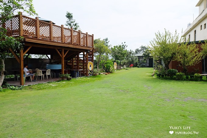 台中免費親子景點【布英熊文化創藝館】千坪大草皮、兒童遊戲區、沙池溜滑梯、氣墊、蝶古巴特土DIY - yuki.tw