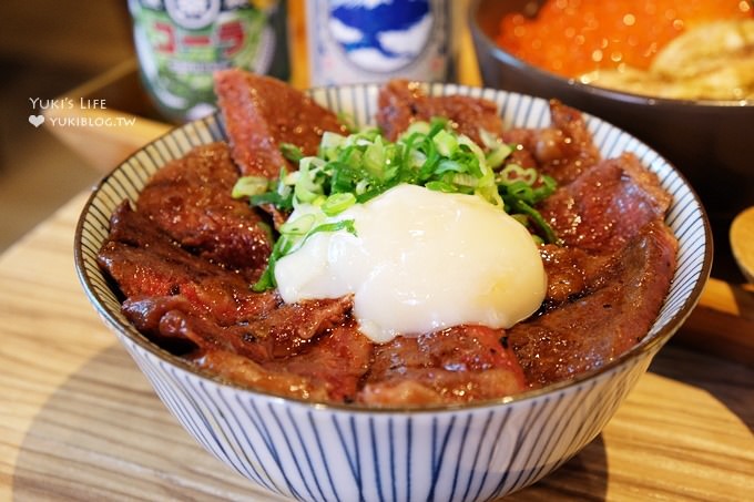 台北美食【滿燒肉丼食堂】超高人氣燒肉飯×水嫩溫泉蛋×丼飯口袋名單又一家(通化店食記/六張犁站) - yuki.tw