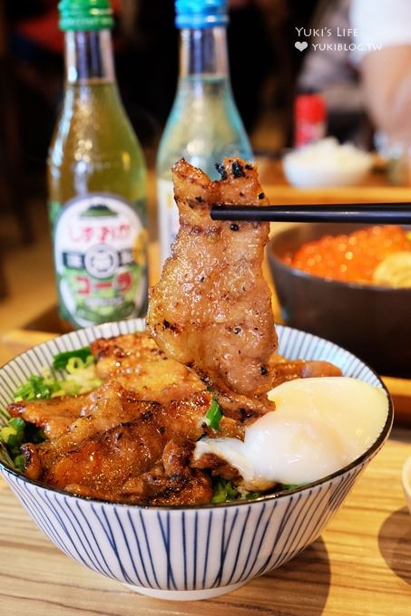 台北美食【滿燒肉丼食堂】超高人氣燒肉飯×水嫩溫泉蛋×丼飯口袋名單又一家(通化店食記/六張犁站) - yuki.tw