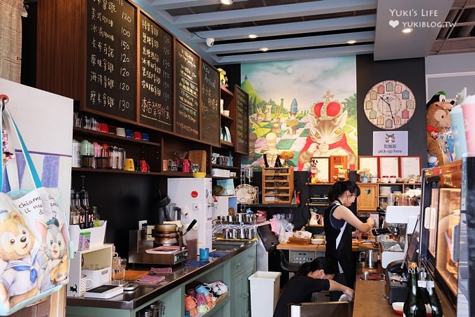 迪士尼機器人餐廳【Max & Corrine coffee】可愛指數爆表的桃園早午餐&下午茶 - yuki.tw