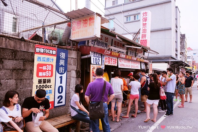 花蓮美食┃炸蛋蔥油餅(正宗黃色發財車) &花蓮JOE石板香腸 ~ 精選小吃 - yuki.tw