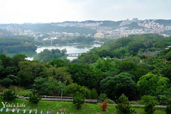 新竹景點【101高山頂景觀餐廳】環狀透明觀景台IG美拍點×青草湖夜景餐廳 - yuki.tw