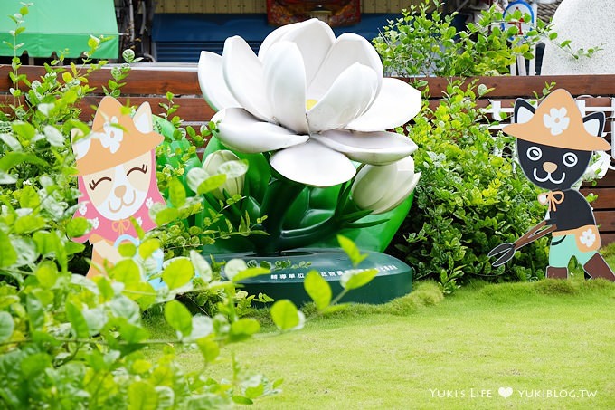 彰化免費景點【茉莉花壇夢想館】貓咪彩色歐風童話村、老穀倉茉莉花主題館 - yuki.tw