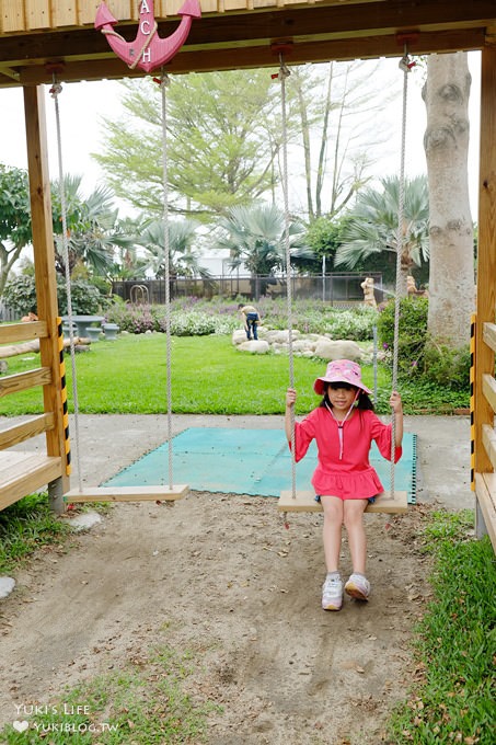 彰化親子免費景點【埔茂花市園藝咖啡】戶外花園大沙坑溜滑梯×採買花草多肉盆栽好去處 - yuki.tw