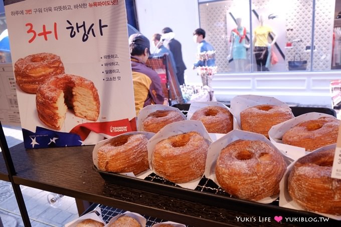 首爾明洞【柳家辣炒雞排、DUNKIN DONUTS】逛街逛到腿軟~必買it's SKIN蝸牛BB霜 - yuki.tw