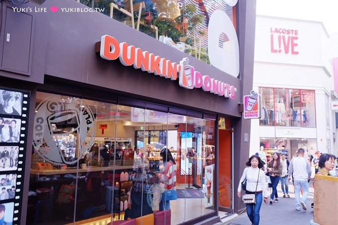 首爾明洞【柳家辣炒雞排、DUNKIN DONUTS】逛街逛到腿軟~必買it's SKIN蝸牛BB霜 - yuki.tw