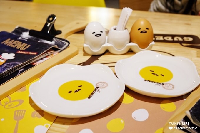 台北東區早午餐下午茶【蛋黃哥主題餐廳Gudetama Chef】主題明確佈景用心×滿滿發懶的氛圍(忠孝復興站美食) - yuki.tw