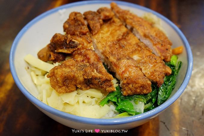 鶯歌老街美食小吃【厚道飲食店】古早味排骨飯VS香酥雞腿飯~平價大碗又好吃! - yuki.tw