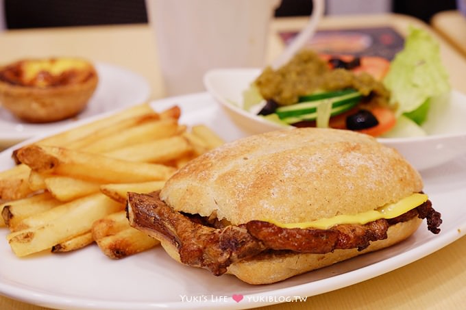 【永康街美食】Mactugal澳譽葡澳門豬扒包‧與法國麵包的結合❤(近東門站) - yuki.tw