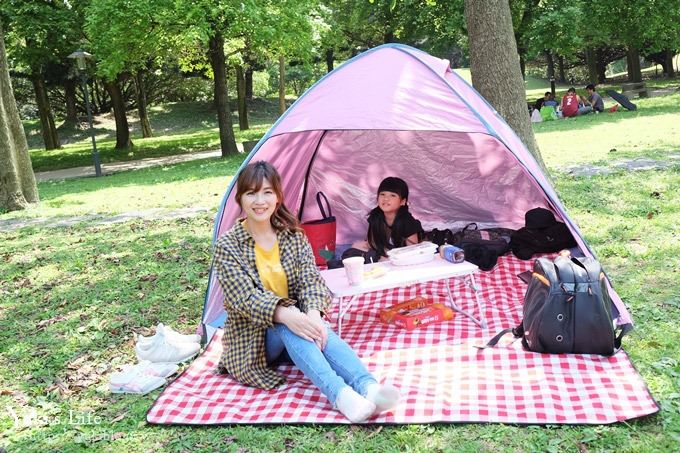 桃園景點【大溪埔頂公園】花海大草皮×親子景點 溜滑梯野餐好去處！(交通玩法攻略圖) - yuki.tw