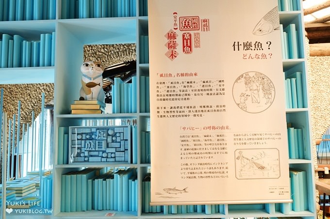 台南安平免費景點【虱目魚主題館】海洋圖書館主題設計×拍照VS伴手禮小景點(親子景點／億載金城旁) - yuki.tw