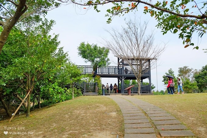 觸菛票！桃園景點【八德埤塘自然生態公園】大草皮親子好去處×池塘美景與可愛動物 - yuki.tw