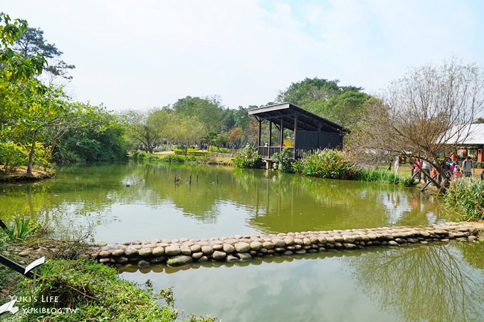 觸菛票！桃園景點【八德埤塘自然生態公園】大草皮親子好去處×池塘美景與可愛動物 - yuki.tw