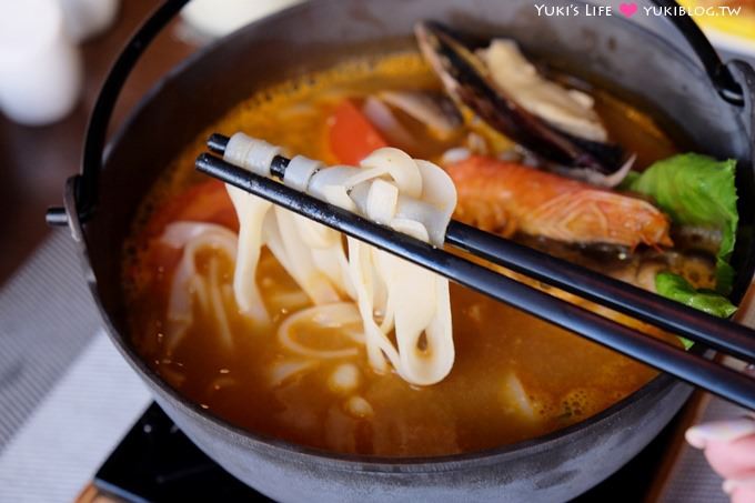 台北美食【台北有園飯店U HOTEL】午間套餐法式蟹香海味鍋×隱藏版兒童餐@松江南京站 - yuki.tw