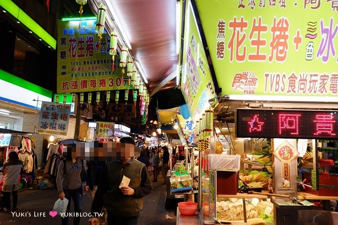 宜蘭小吃美食【羅東夜市】阿貴伯黑糖花生捲加冰淇淋&林肯焗烤香腸&知味沙茶魷魚&魷魚王魚翅蟹肉羹 - yuki.tw