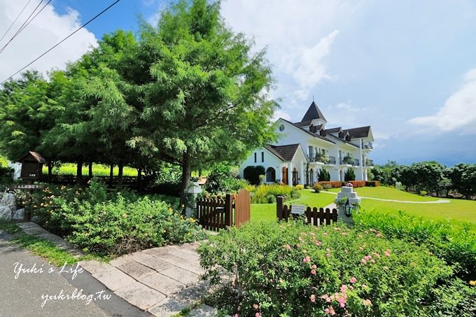 花蓮民宿推薦【薩爾茲堡莊園】歐風童話城堡×樓中樓無敵景觀、大草皮放空親子遊 - yuki.tw